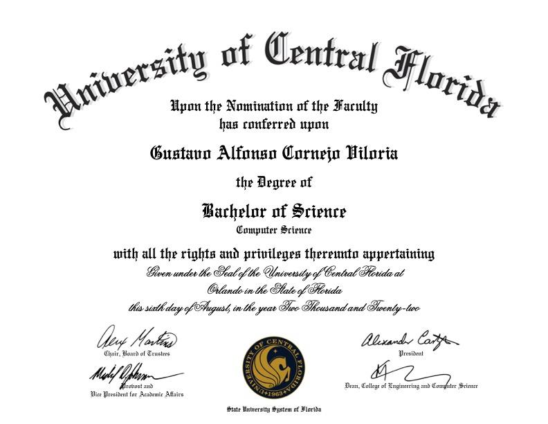 UCF Diploma